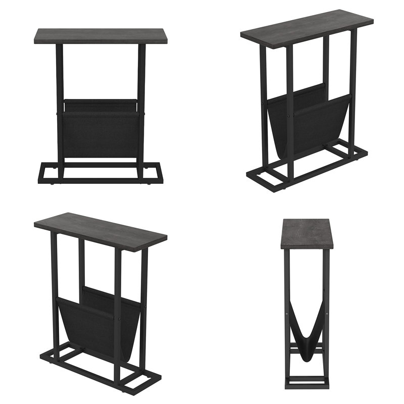 Borough Wharf Holifield Side Table with Storage & Reviews Wayfair.co.uk